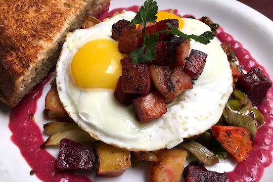 Winter Red Flannel Hash